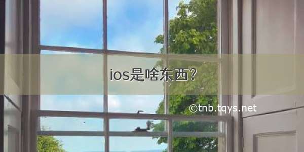 ios是啥东西？