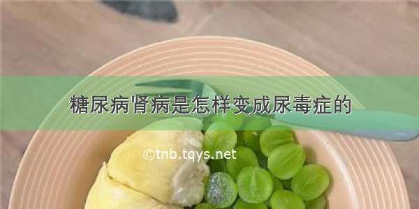 糖尿病肾病是怎样变成尿毒症的