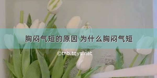 胸闷气短的原因 为什么胸闷气短