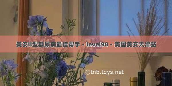 美安ll型糖尿病最佳帮手－level90－美国美安天津站