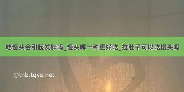 吃馒头会引起发胖吗_馒头哪一种更好吃_拉肚子可以吃馒头吗