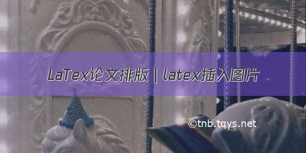 LaTex论文排版 | latex插入图片