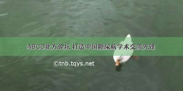 ABCD北方论坛 打造中国糖尿病学术交流先锋