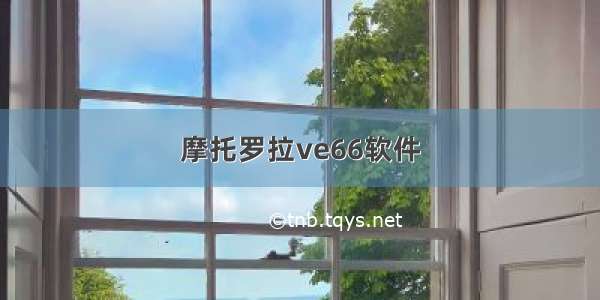 摩托罗拉ve66软件