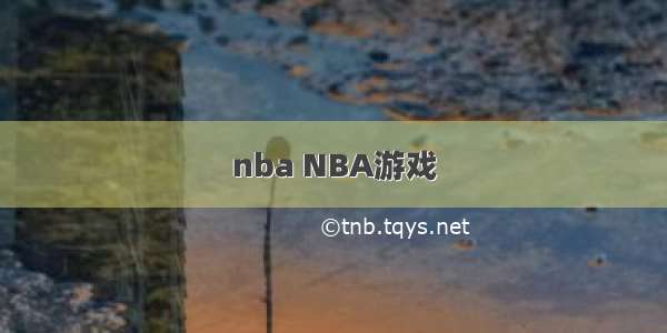 nba NBA游戏