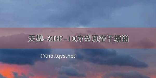 天煌-ZDF-10方型真空干燥箱