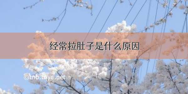 经常拉肚子是什么原因