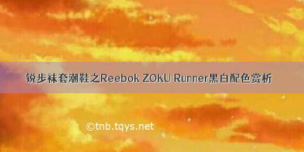 锐步袜套潮鞋之Reebok ZOKU Runner黑白配色赏析