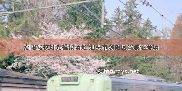 潮阳驾校灯光模拟场地 汕头市潮阳区驾驶证考场