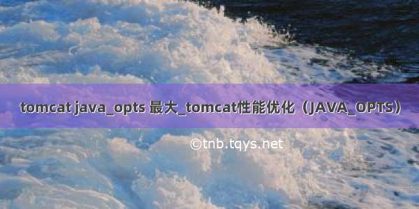 tomcat java_opts 最大_tomcat性能优化（JAVA_OPTS）