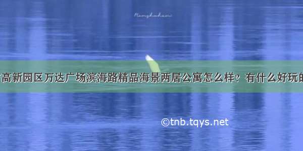 大连市高新园区万达广场滨海路精品海景两居公寓怎么样？有什么好玩的地方？