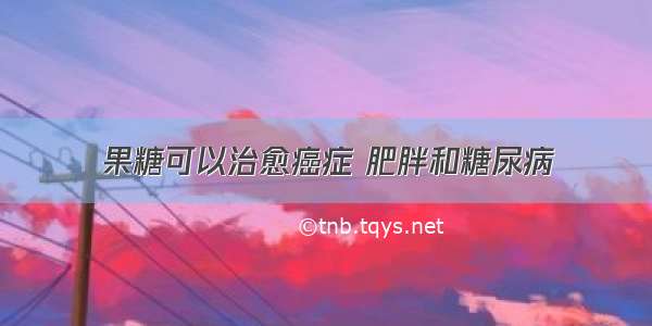 果糖可以治愈癌症 肥胖和糖尿病