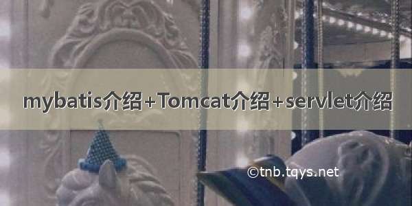 mybatis介绍+Tomcat介绍+servlet介绍