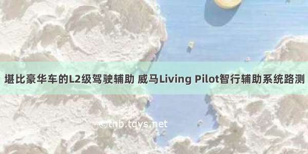 堪比豪华车的L2级驾驶辅助 威马Living Pilot智行辅助系统路测