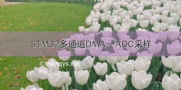 STM32多通道DMA—ADC采样