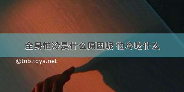 全身怕冷是什么原因呢 怕冷吃什么