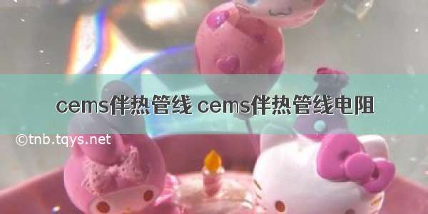 cems伴热管线 cems伴热管线电阻