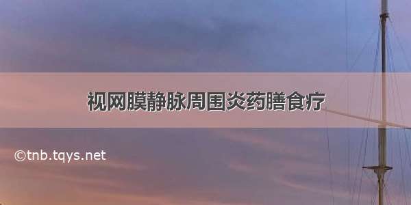 视网膜静脉周围炎药膳食疗