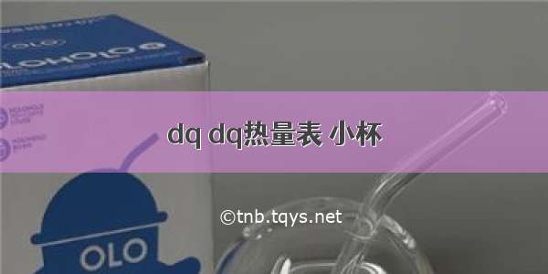 dq dq热量表 小杯