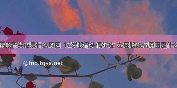 屁股骨头疼是什么原因_12岁股骨头偶尔疼_左屁股酸痛原因是什么