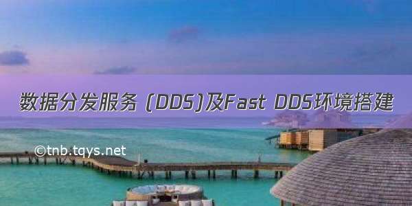 数据分发服务 (DDS)及Fast DDS环境搭建