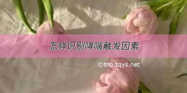 怎样识别哮喘触发因素